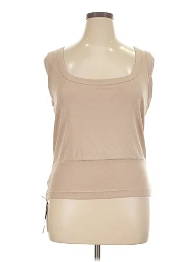 Ogl Sleeveless T-shirt In Tan
