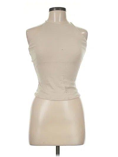 Pre-owned Ogl Sleeveless T-shirt In Tan