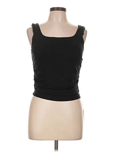 Pre-owned Ogl Tank Top Black Strapless Neckline Tops
