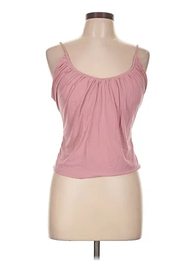 Pre-owned Ogl Tube Top Pink Strapless Neckline Tops