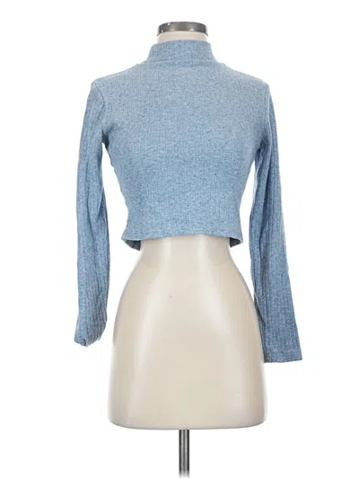 Pre-owned Ogl Turtleneck Sweater In Blue