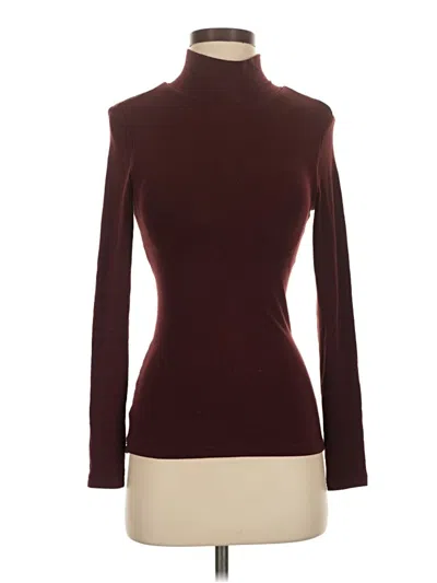 Pre-owned Ogl Turtleneck Sweater In Burgundy
