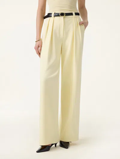 Oglmove 4-way Stretch Drapey Mid Rise Wide Leg Work Pants