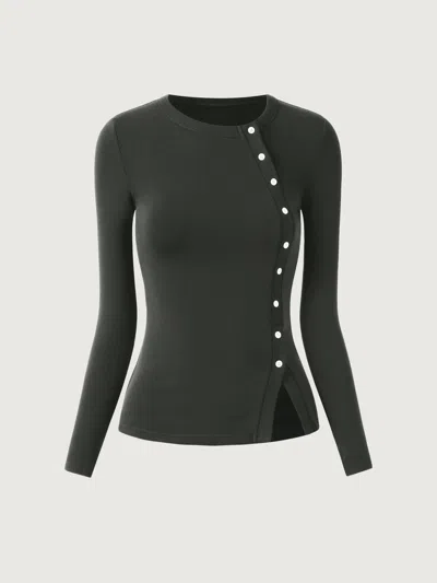 Oglmove Asymmetrical Placket Top