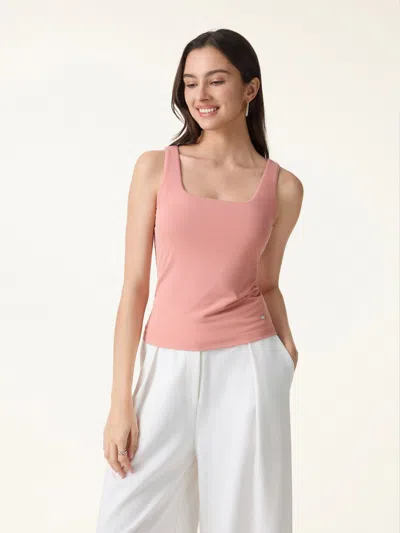 Oglmove Back Smoothing Cooling Essential Summer Bra Tank In Sand