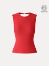 Oglmove Back Smoothing Cooling Open-back Bra Tank In Red