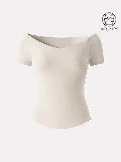 Oglmove Back Smoothing Slimming Non-slip Bra Top In Gray