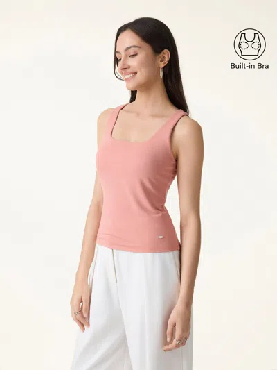 Oglmove Cooling Essential Summer Bra Tank In Pink