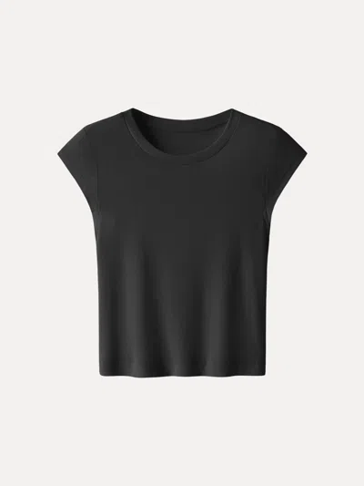 Oglmove Cooling Essential Summer Tee In Black