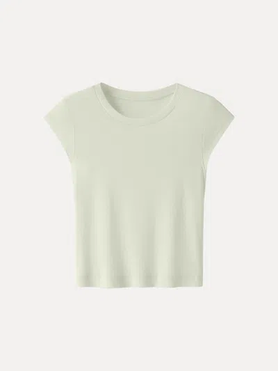 Cooling Essential Summer Tee In Neutral from OGLmove