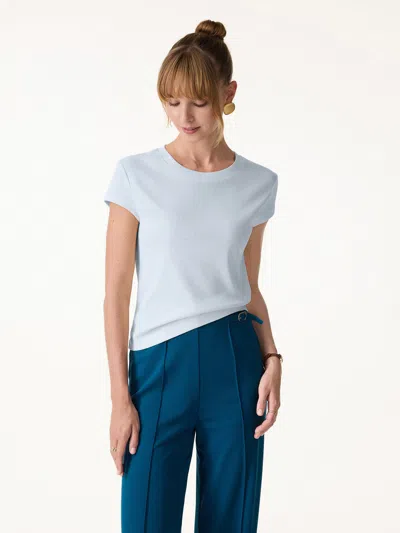 Oglmove Cooling Essential Summer Tee In Sea Glass Blue