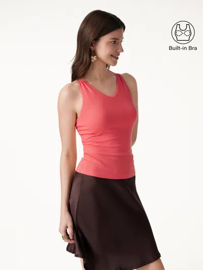 Oglmove Cooltouch Essentail Spaghetti Brami In Brown
