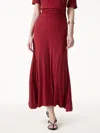 Oglmove Cooltouch Flowy Maxi Flared Skirt In Multi
