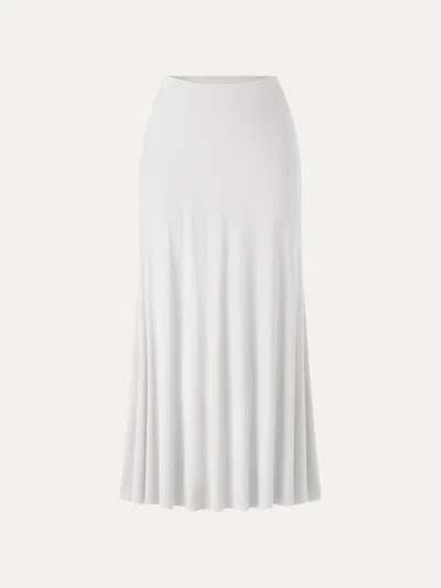 Oglmove Cooltouch Flowy Maxi Flared Skirt In Multi