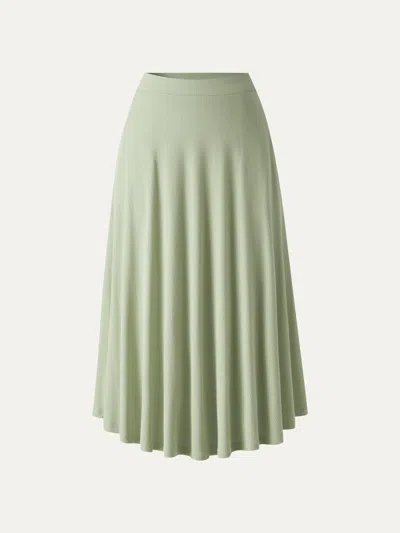 Oglmove Cooltouch Midi Circle Flare Skirt With Pockets