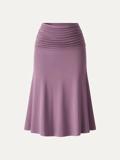 Oglmove Cooltouch Ruched Midi Mermaid Skirt
