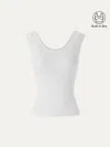 Oglmove Cooltouch U-neck Bra Tank In White