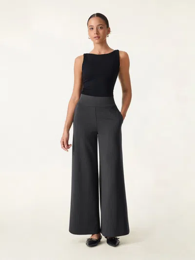 Oglmove Cotton Blend High Rise Culottes With Pockets