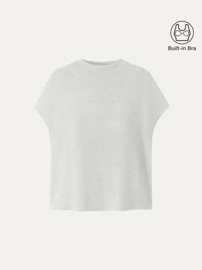 Oglmove Essential Mockneck Short Sleeves Bra Top