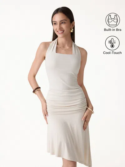 Oglmove Halter Going-out Bra Top In Gray
