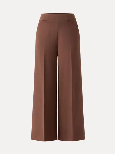Oglmove High Rise Wide Leg Trouser With Pockets