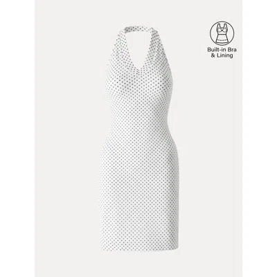 Oglmove Last Chance In Size M In White/black Polka Dot