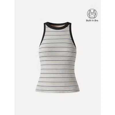 Oglmove Last Chance In Size S In Oatmeal/white/black Stripe