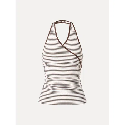 Oglmove Last Chance In Size Xl In White/brown Stripe