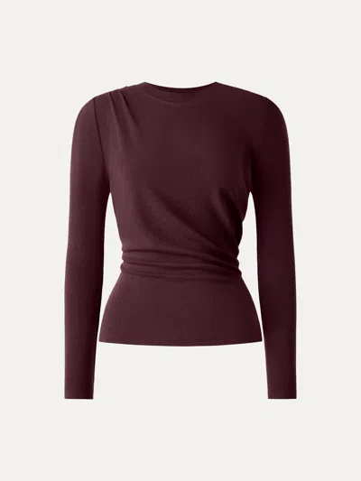 Oglmove Light Warm Crewneck Tucked Top