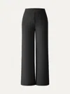 Oglmove Mid Rise Pull-on Straight Pant With Pockets In Black