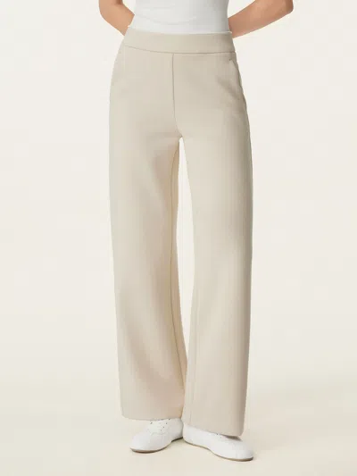 Oglmove Mid Rise Pull-on Straight Pant With Pockets In Limestone