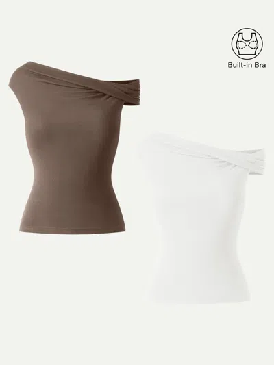 Oglmove Multi-wear Versatile Necklines Bra Top