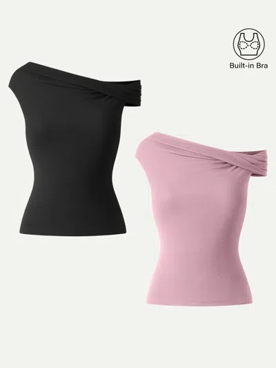 Oglmove Multi-wear Versatile Necklines Bra Top