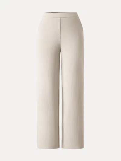 Oglmove Sandwashed Modal Breathable Straight Leg Pull-on Travel Pants In Gray