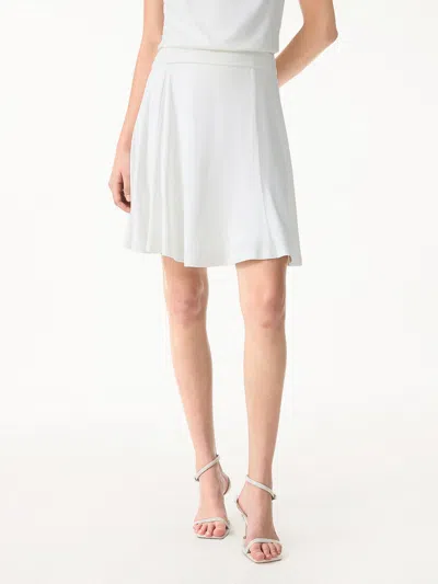 Oglmove Skinkiss Essential Circle Flared Summer Mini Skirt In Black