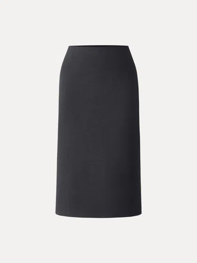 Oglmove Slimming A-line Pull-on Midi Skirt