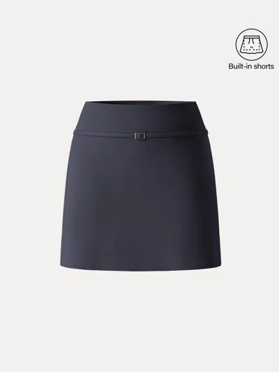 Oglmove Stretch Ponte A-line Mini Skort