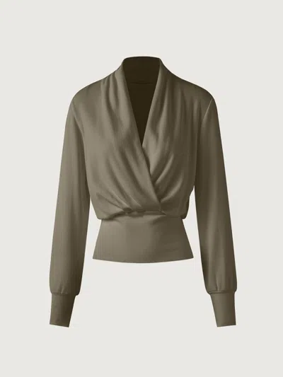 Oglmove Surplice Tuckable Top