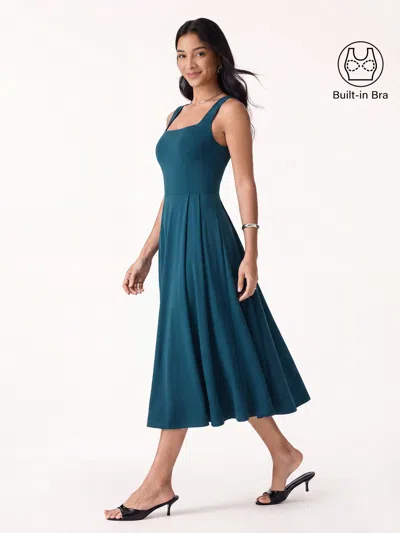 Oglmove The Anytime Little Bra Dress With Pockets In Dark Marine
