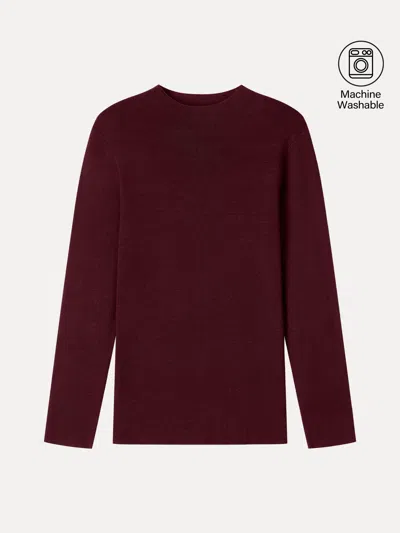 Oglmove The Everyday 100% Ultrafine Merino Wool Sweater In Neutral