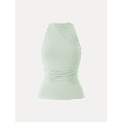Oglmove Ultrasoft Surplice Sleeveless Top
