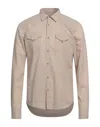 Ognunolasua By Camicettasnob Shirts In Beige