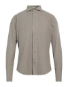 Ognunolasua By Camicettasnob Man Shirt Dove Grey Size 15 ¾ Cotton In Neutral