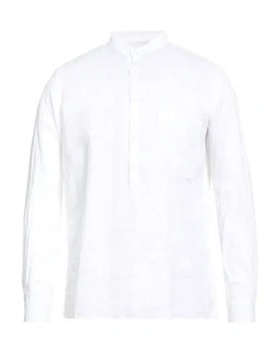 Ognunolasua By Camicettasnob Man Shirt White Size 17 ½ Linen