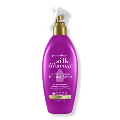 Ogx Protecting + Silky Blowout Quick Drying Thermal Spray