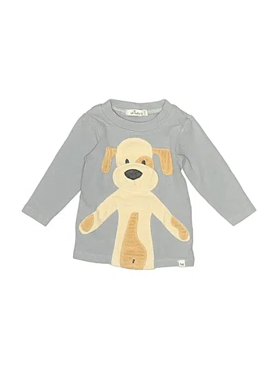 Pre-owned Oh Baby Babies' 3/4 Sleeve T-shirt In Gray