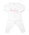 Oh Baby ! Baby Embroidered Two Piece Set - Baby
