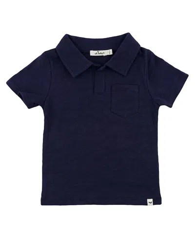 Oh Baby ! Boys' Spencer Polo Shirt - Baby, Little Kid In Blue