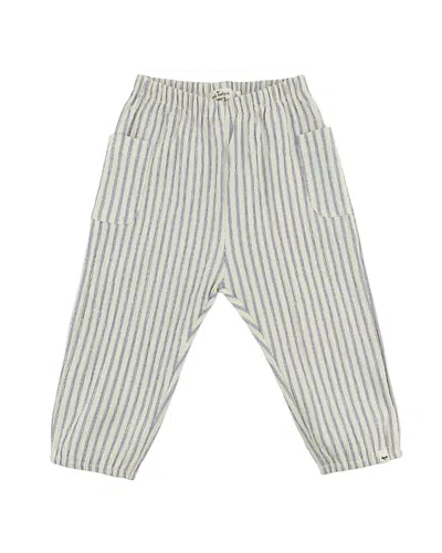Oh Baby ! Boys' Stripes Side Pocket Pant - Baby, Little Kid In Green