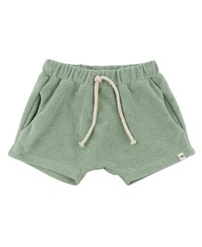 Oh Baby ! Boys'terry Jamie Short - Baby, Little Kid In Green